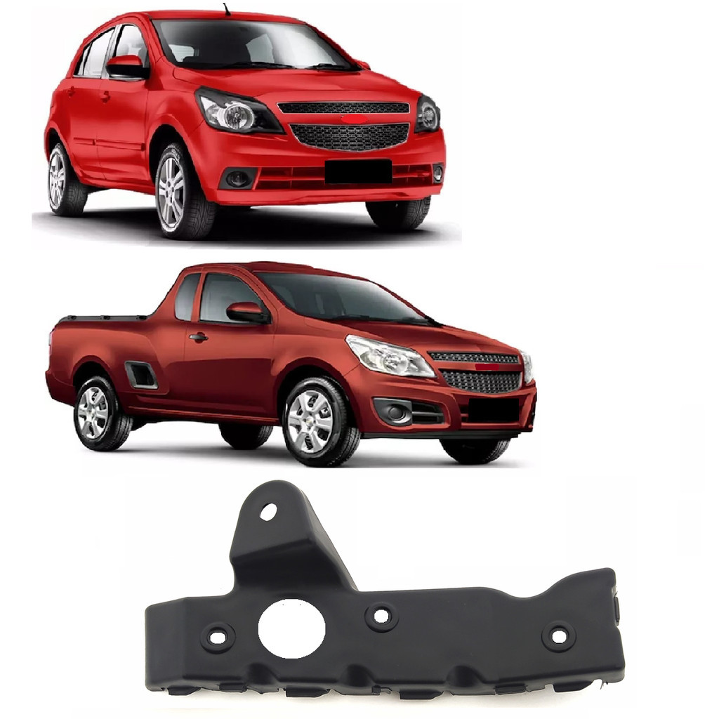 Guia Suporte Parachoque Dianteiro Agile 2011 2012 2013 2014 Montana 2011 2012 2013 2014 2016 Lado Direito em Oferta na Shopee