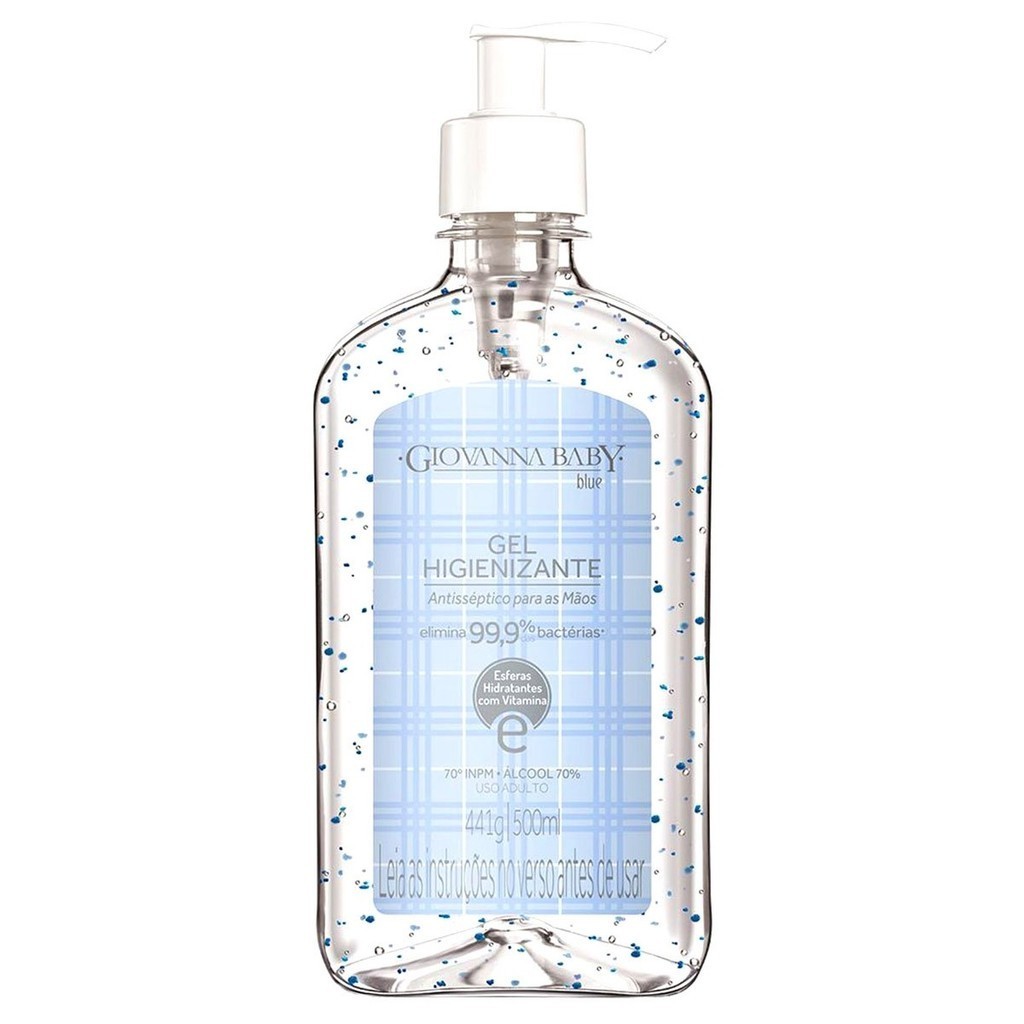 Álcool Gel Giovanna Baby Blue 500ml