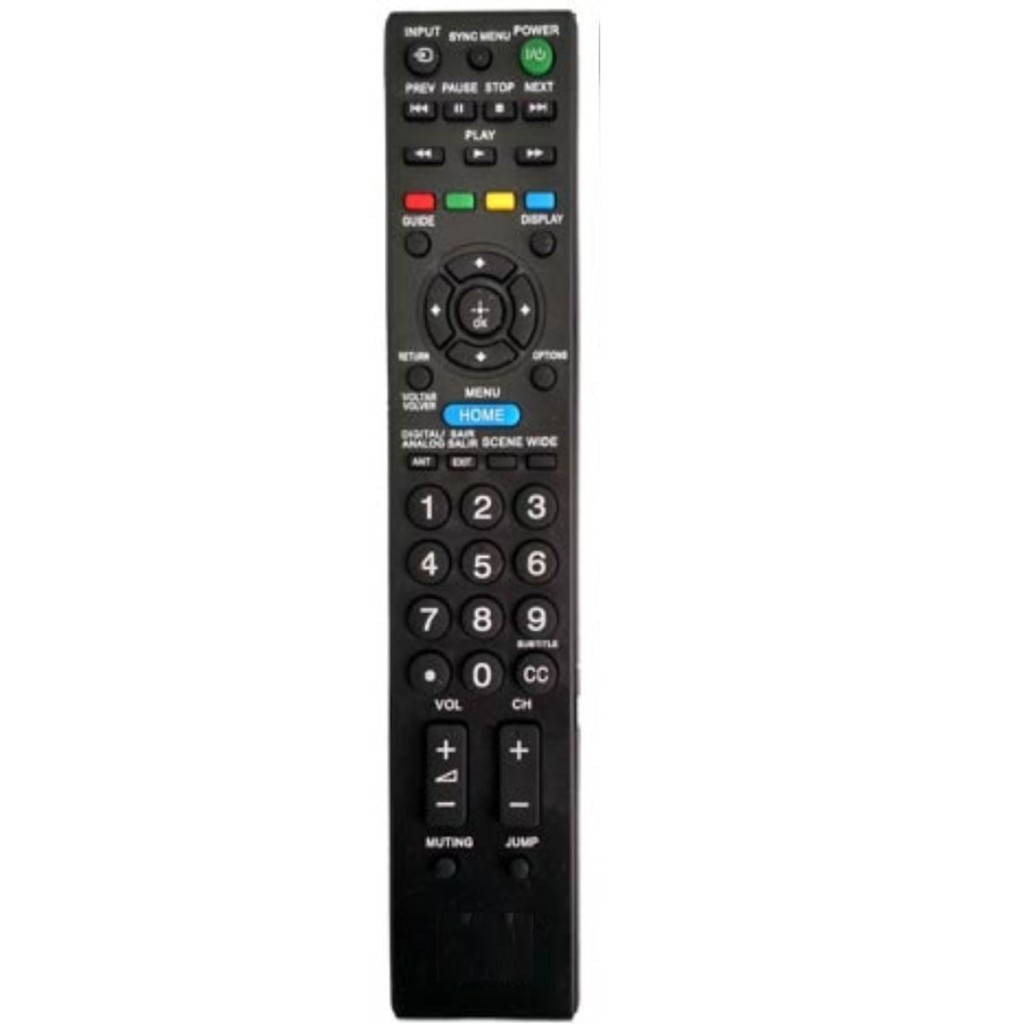 Controle Compatível Com Tv Sony Rm-yd08 D066 Kdl-32bx325, 35