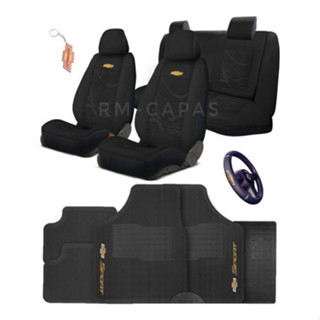 Capa Banco Carro Tecido Grosso Corsa Classic Celta corsa hatch prisma ônix Meriva etc... + Tapete em Oferta na Shopee