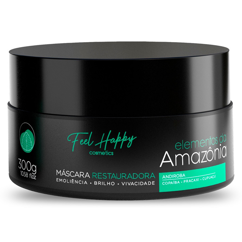 Máscara Restauradora Hidratação Elementos da Amazônia 250gr Feel Happy