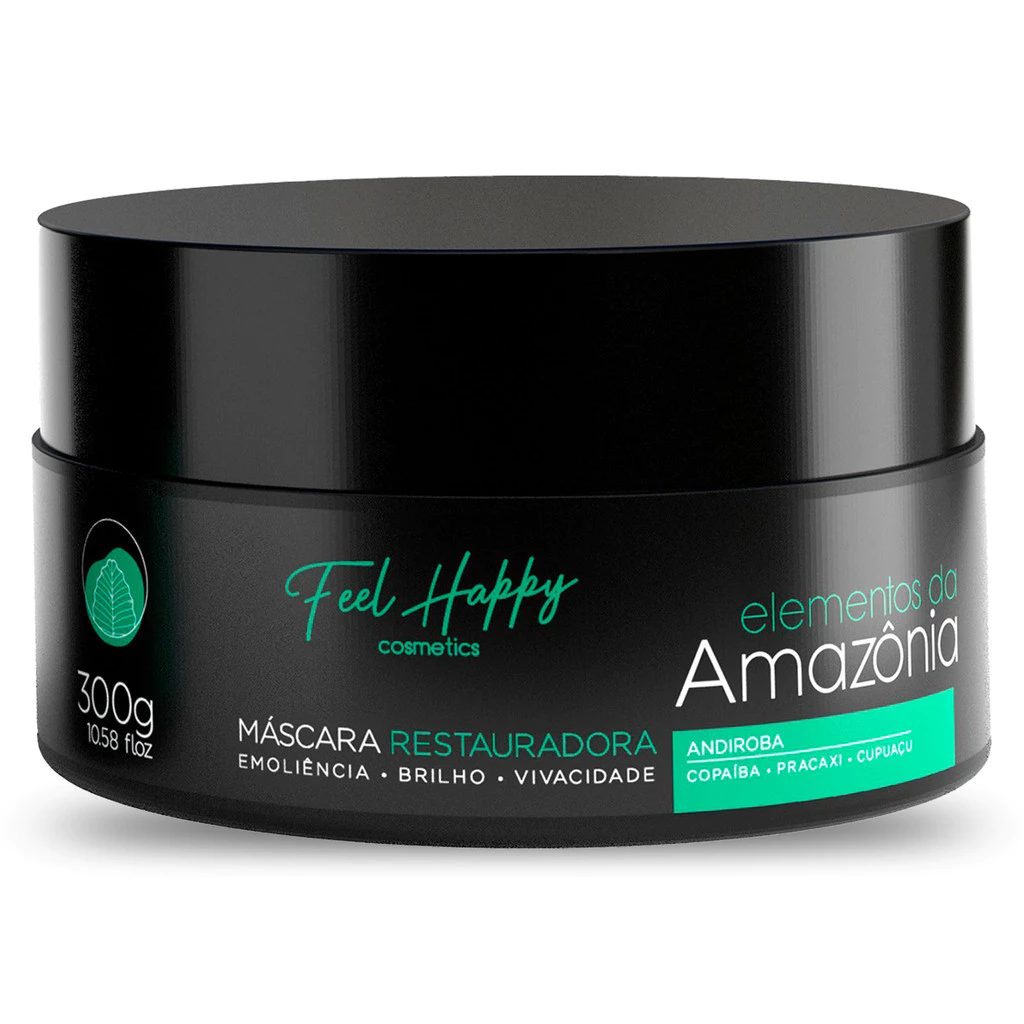 Máscara Restauradora Hidratação Elementos da Amazônia 250gr Feel Happy