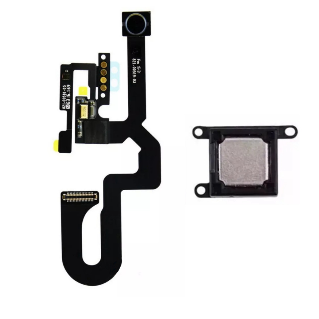 Flex Câmera Para iPhone 8 Plus Sensor + Alto Falante