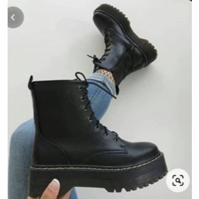 Bota Coturno Conforto Feminino Oferta Blogueira,