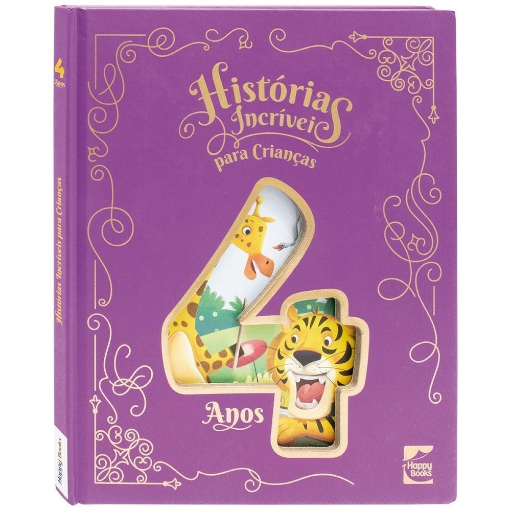 Histórias Incriveis para Crianças: 4 anos em Oferta na Shopee