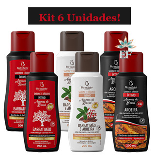 KIT 6 Unidades Sabonete VARIADOS Aromas Brasil (2 BARB. E AROERA 2 BARBATIMÃO E 2 AROEIRA) em Oferta na Shopee