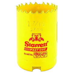 Serra Copo Fast Cut 37mm Starrett 1.7/16" Bi-Metal FCH0176-G