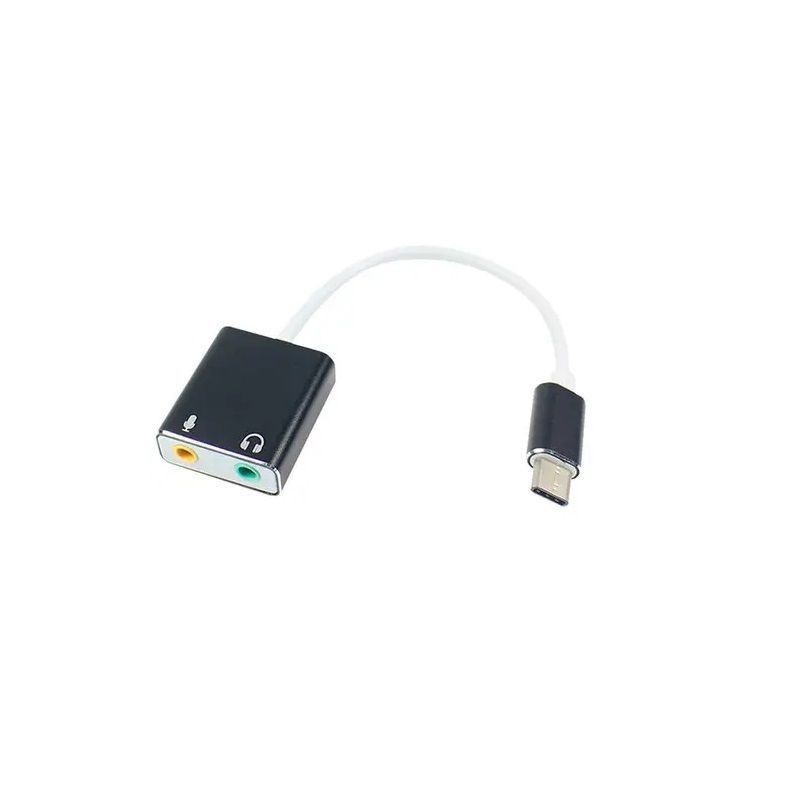 Adapt. Smartphone Md9 Usb Tipo C Macho X Audio E Fone