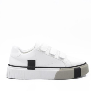 Tênis Mary Flatform Velcro Branco em Oferta na Shopee