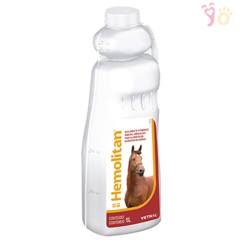 Hemolitan Vetnil Suplemento Vitamínico - 1 Litro