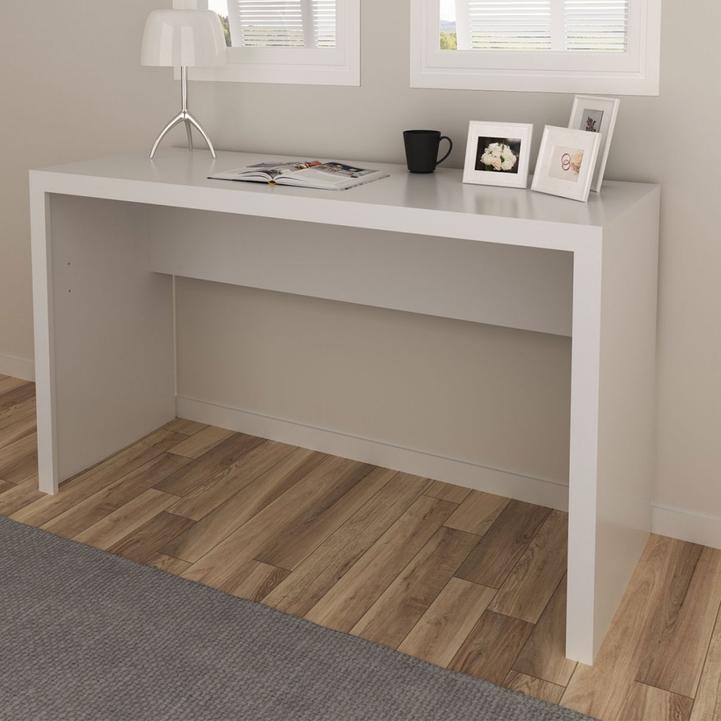 Mesa Escrivaninha Me4135 Branco - Tecno Mobili em Oferta na Shopee