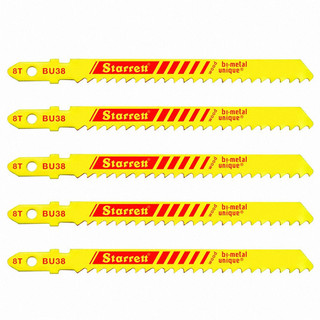 Lâmina Tico-Tico Starrett 75mm para Madeira 8 Dentes 5 Peças Bi-Metal BU38 em Oferta na Shopee