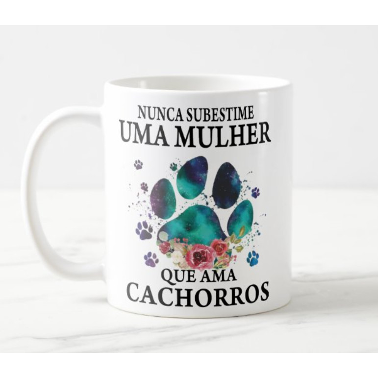 Caneca Pet Cachorro Raça Pastor Alemão