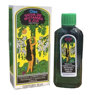 Óleo para os cabelos Seiva de Mutamba e Juá 50ml em Oferta na Shopee