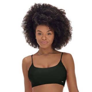 Top Fitness Básico com Bojo Removível e Alças Finas Preto Zee Rucci em Oferta na Shopee