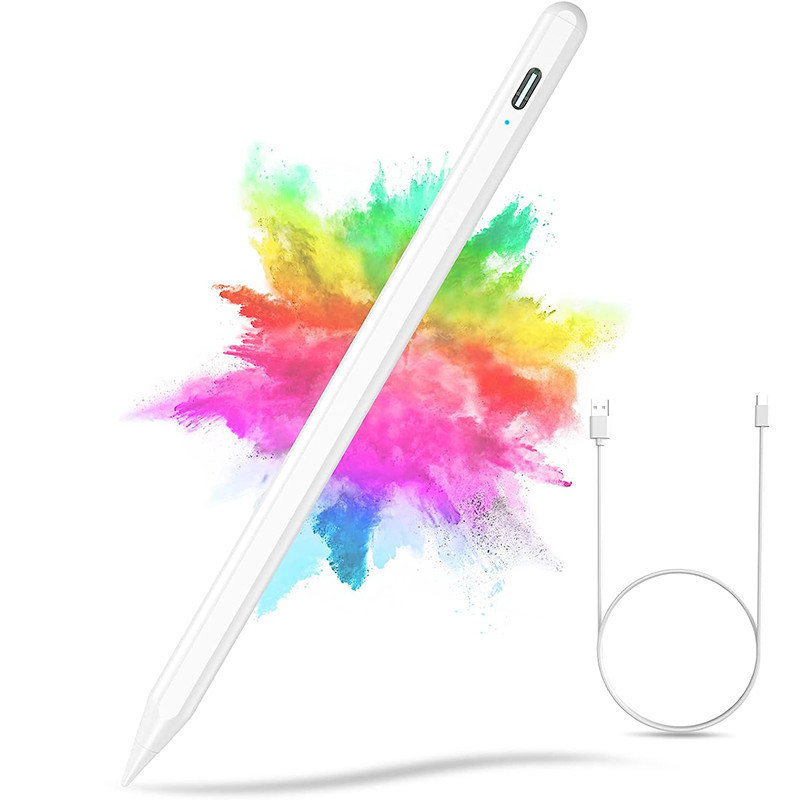 Caneta Stylus para iPad com rejeição de palma e sensibilidade à inclinação, lápi