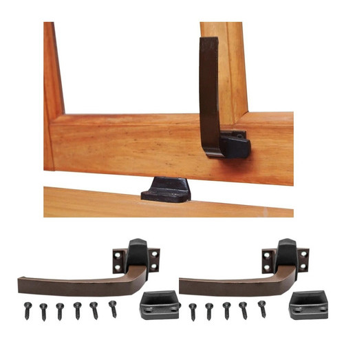 2 Fecho para janela de madeira alavanca basculante vitro ou maxim ar 2 peças em Oferta na Shopee