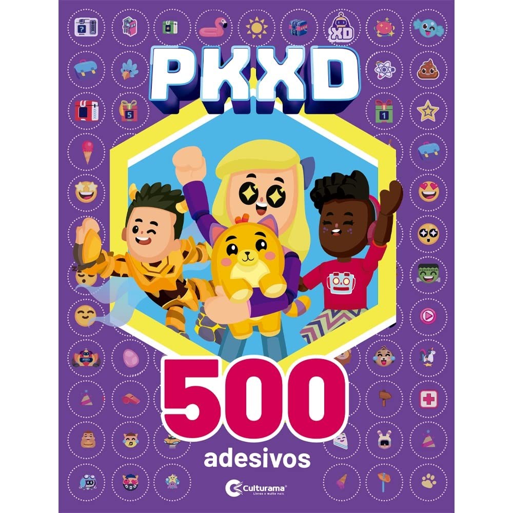 500 Adesivos Pk Xd