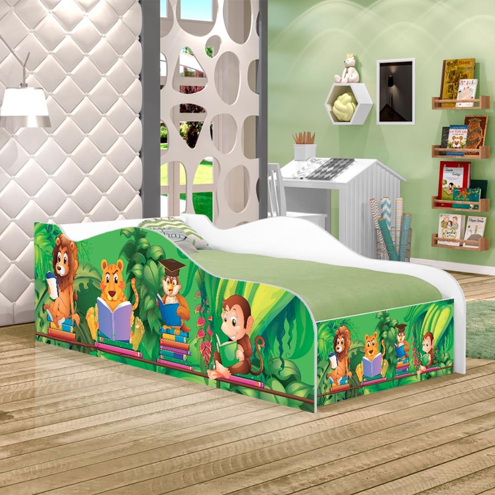 Cama Fun Safari e Zoológico Solteiro em Oferta na Shopee
