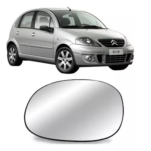Lente Retrovisor C3 2003 2004 2005 2006 2007 2008 A 2012