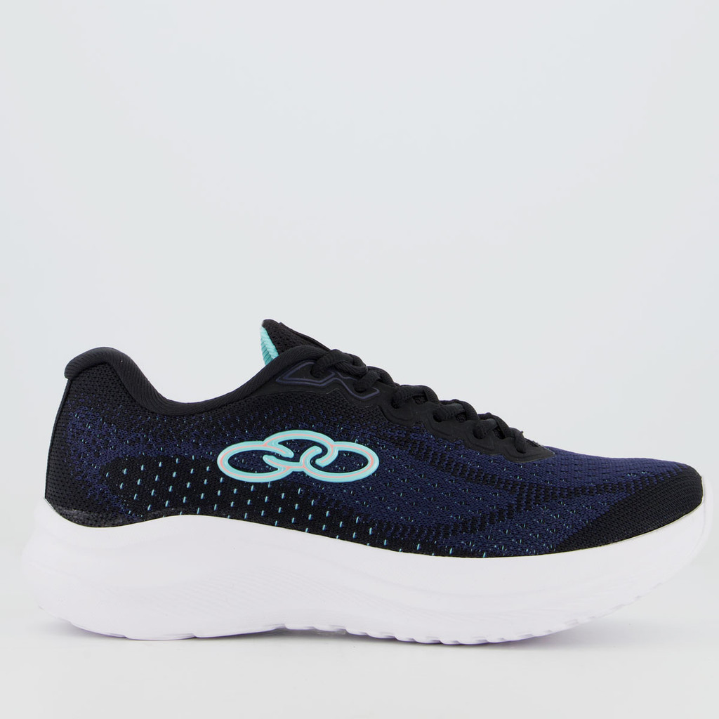 Tênis Olympikus Soma Feminino Preto e Marinho - Women Shoes