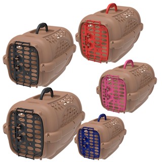 Caixa De Transporte Para Cachorro Gato Pet Panther Gold Nova 5 tamanhos em Oferta na Shopee