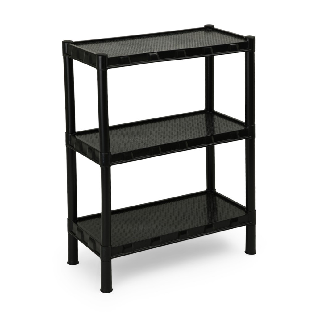 Estante Prateleira Modular Multiuso Organizadora Plástico com 3 Prateleiras Reforçado - CO...