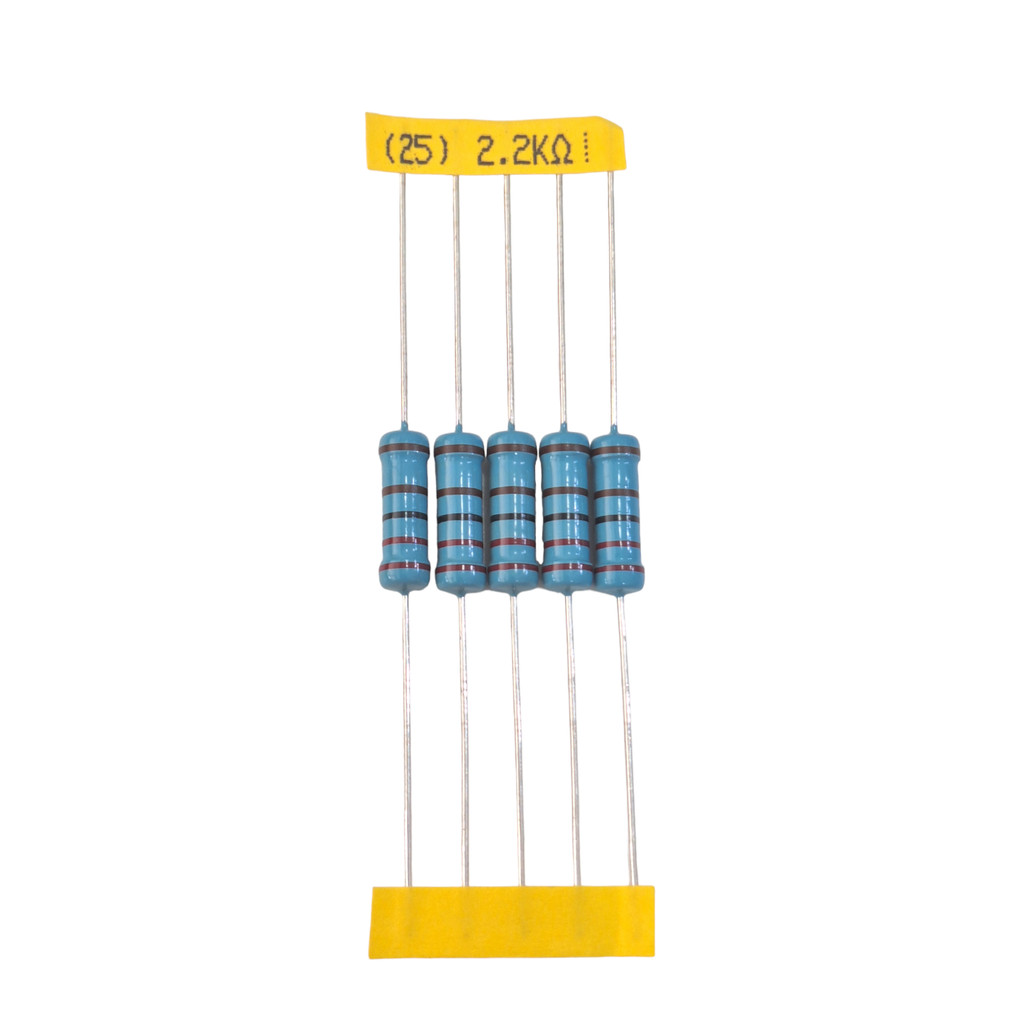 Resistor de Potência 2.2K 1% 3W Metal Filme