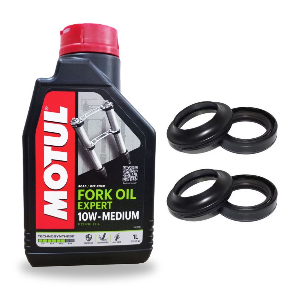 Kit Óleo de Bengala Motul Xre 300 / Nx 400 Falcon Retentores + Guarda Pó em Oferta na Shopee