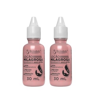 Kit 2 Loção Hidratante Milagrosa Para Os Pés 30Ml - Bio Instinto em Oferta na Shopee