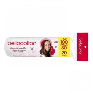 Algodão Bella Cotton Leve 100 Pague 80 Discos em Oferta na Shopee