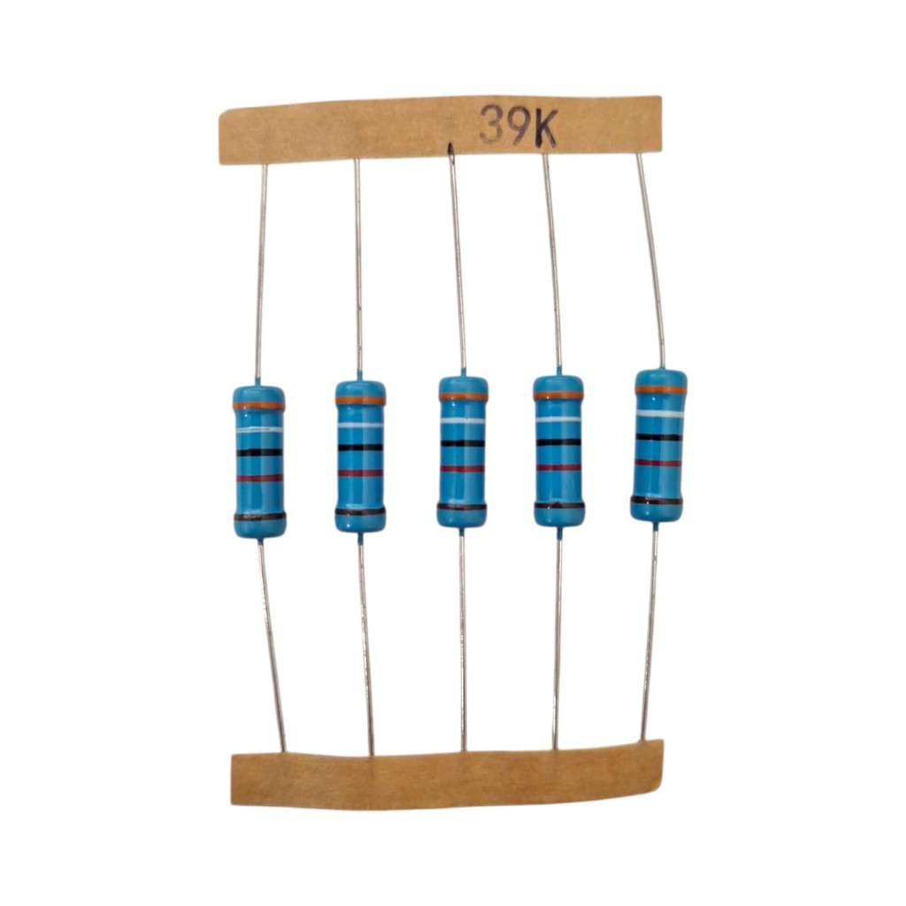 KIT 05 RESISTOR DE PRECISÃO 39K 1% 3W