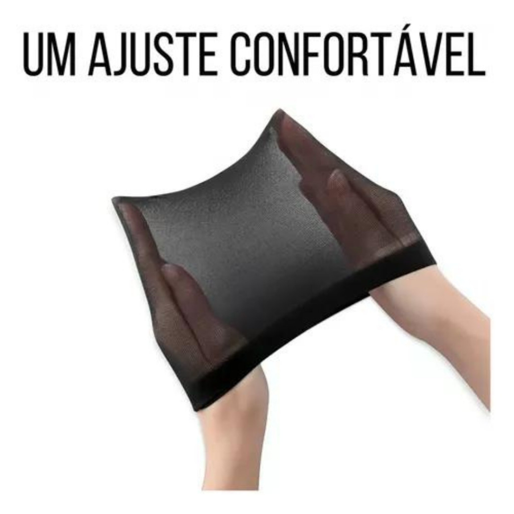 2 e 4 Touca De Pressão Wave Cap Cabelo Afro 360 Waves touca nero touca para tranças. — imagem 2 de 2