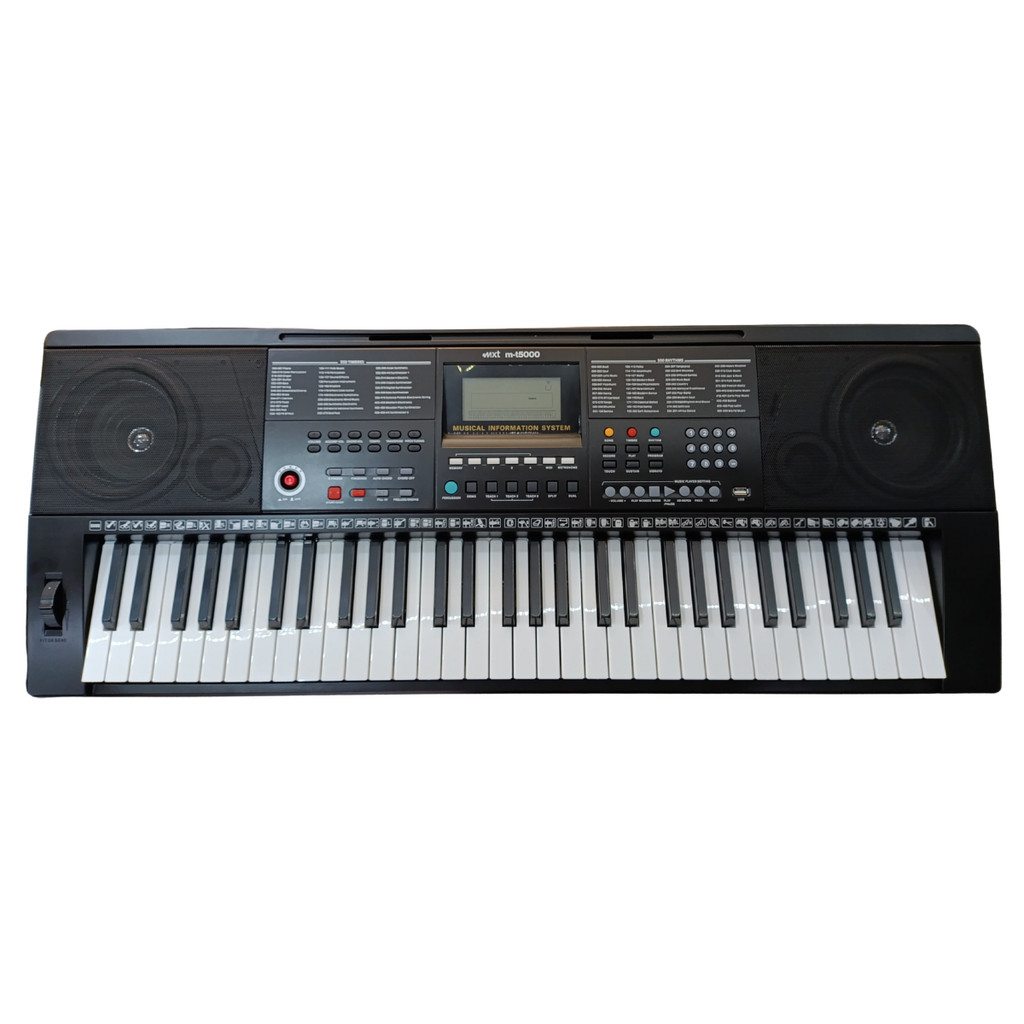Teclado Mxt Arranjador 61 Teclas Preto T5000 Midi e USB