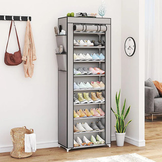 Sapateira Com 9 Prateleiras Para Organizar Sapatos Calçados Chinelo Roupa Objetos 27 Pare…