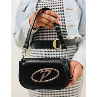 Bolsa Feminina P Glam – Estilo e Sofisticação em Metalizada Brilhante em Oferta na Shopee