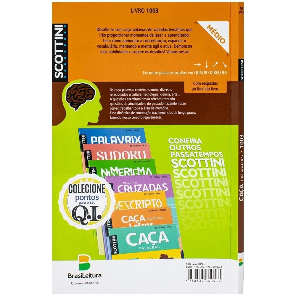 Scottini Caça-palavras | N.1003 | Médio · foto 2