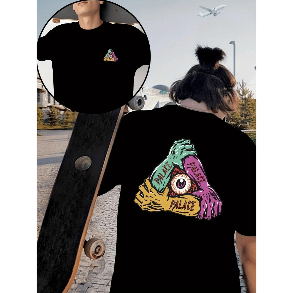 Camiseta Triangulo Braçal Skate Blusa Unissex Masculino Feminino 100% Algodão Top Premium Street wear