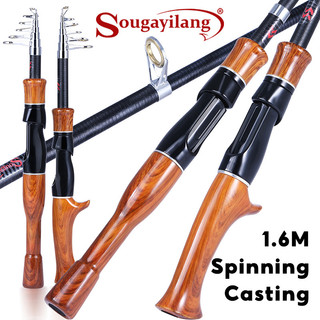 Sougayilang Vara De Fiação/Fundição Telescópica Anéis Guia De Cerâmica Pesca Equipamento