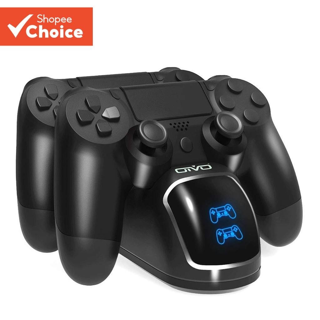 Estação De Carregamento Do Suporte Controlador Chip Atualizado Para Acessórios PS4 Pro/PS4 Slim