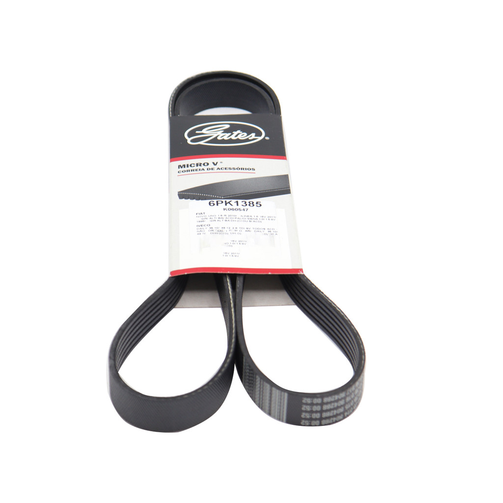 Correia Micro-V Gates 6PK1385 Fiat Punto, Palio - Cód.11321