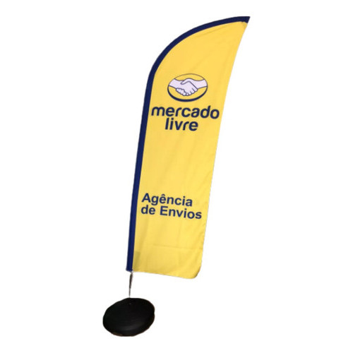 Wind Banner Agência Mercado Livre Dupla Face 3m Completo