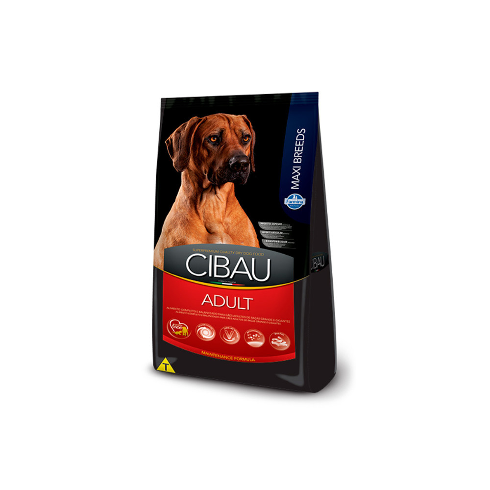 Ração Farmina Cibau Adult para Cães Adultos de Raças Grandes 15Kg