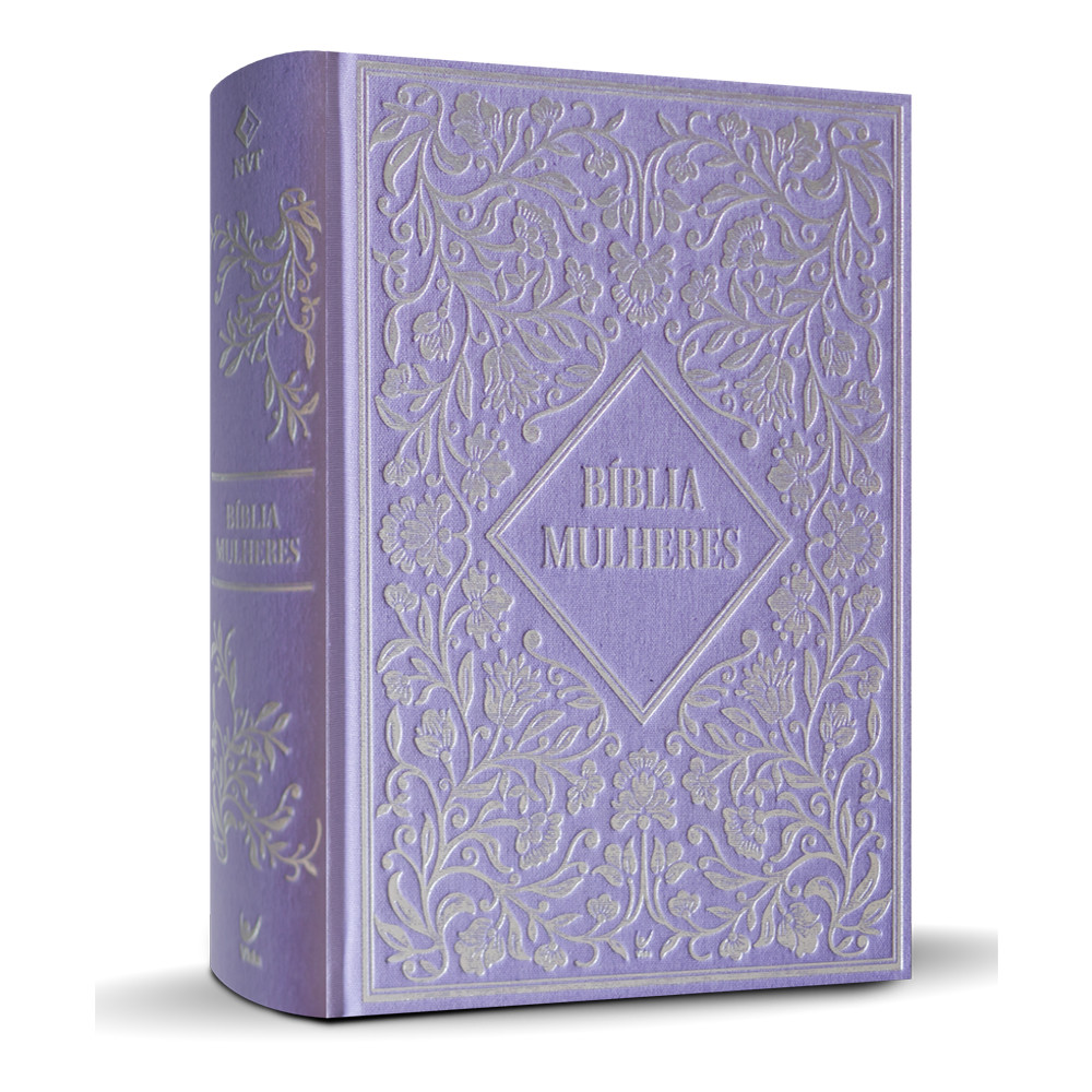 Bíblia Mulheres | Viviane Martinello | NVT | Espaço Para Anotações | Capa Dura Vintage Roxa em Oferta na Shopee