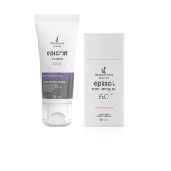 Kit Epidrat Rosto Acqua + Episol Sec Acqua sem cor FPS60