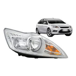 Farol Manual Cromado Focus 2009 2010 2011 2012 2013