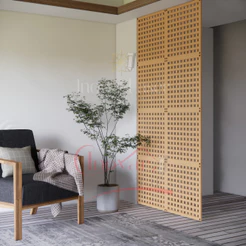 Placas Vazadas Decorativas Cobogó Painel Cama Cabeceira MDF -VARIAS OPÇOES Ambiente Único Elegante QUA