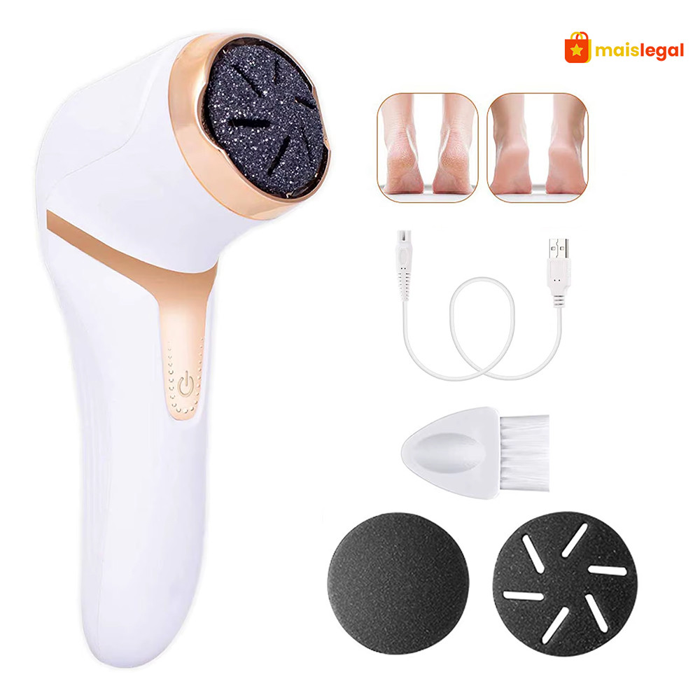 Motorzinho Para Lixar Calos, Gel Hidratante Anti-Rachaduras, Pedicures Profissional