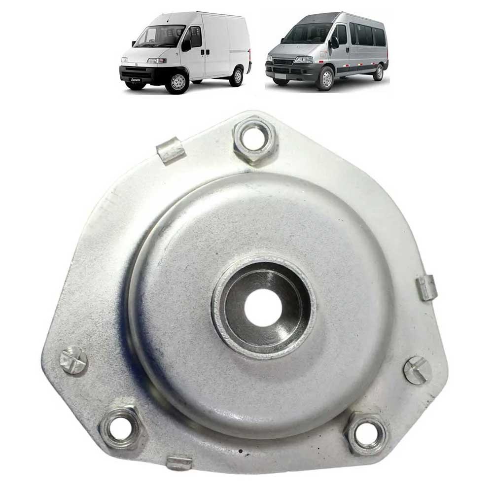 BATENTE AMORTECEDOR DIANTEIRO SUPERIOR DIREITO FERRO FIAT DUCATO/PEUGEOT BOXER/CITROEN JUMPER 2.8 1999 A 2009 1318572080