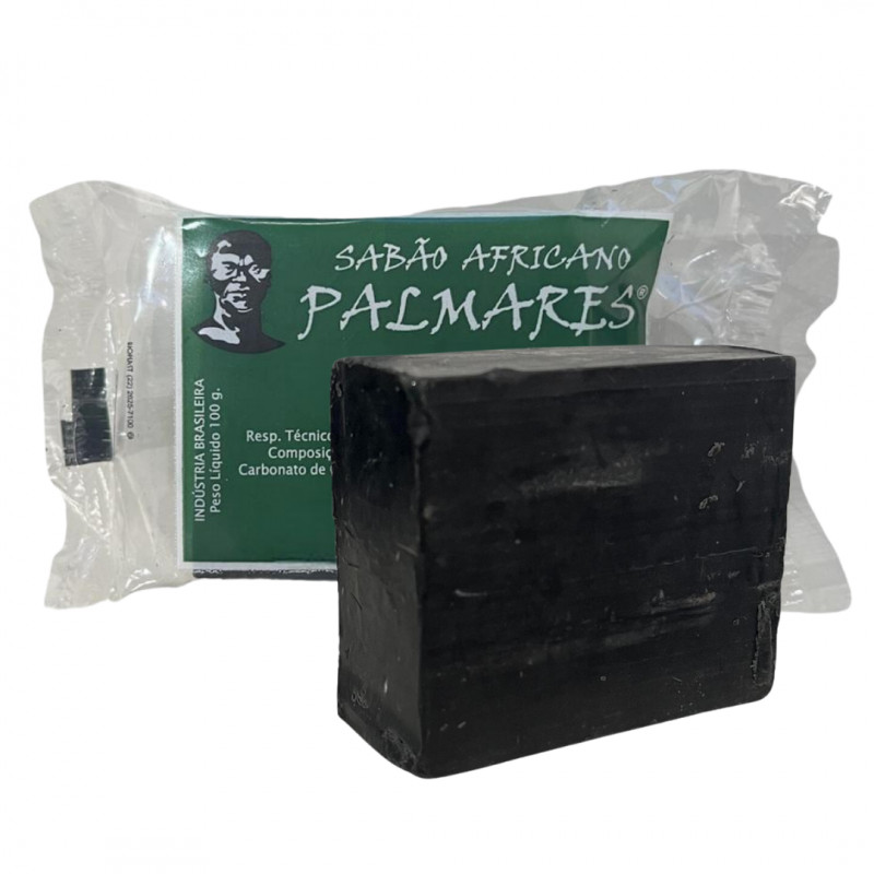 KIT com 12 Sabão Da Costa Africano Legítimo Palmares 100 g